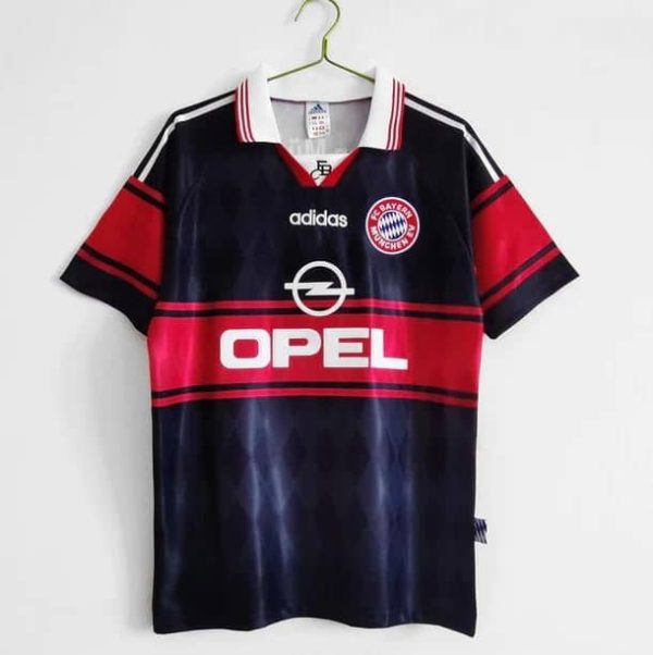 Bayern munich maillot foot retro 1997 1999