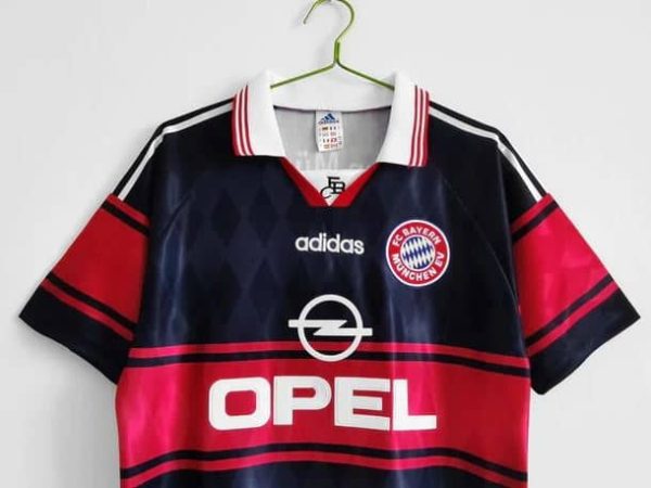 Bayern munich maillot foot retro 1997 1999