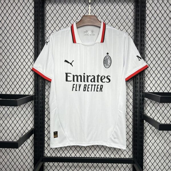 Ac milan maillot foot extérieur 2024 2025