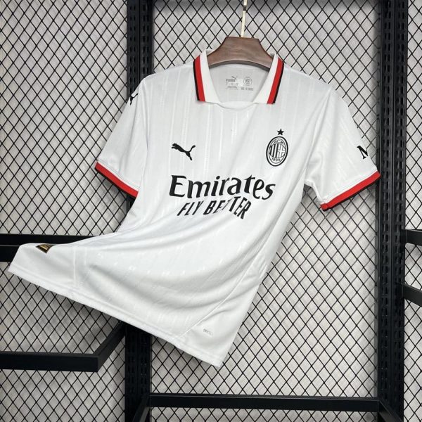 Ac milan maillot foot extérieur 2024 2025