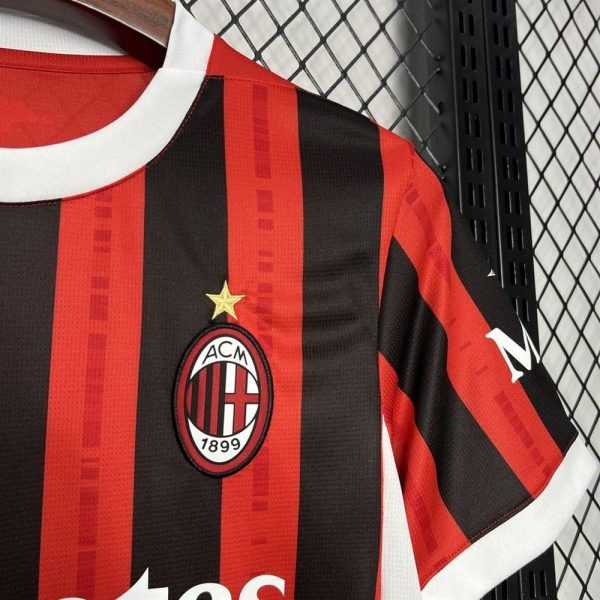 Ac milan maillot foot domicile 2024 2025