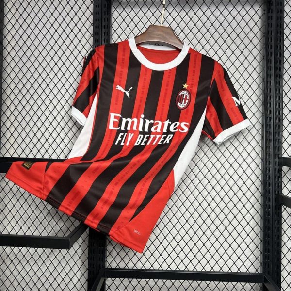 Ac milan maillot foot domicile 2024 2025