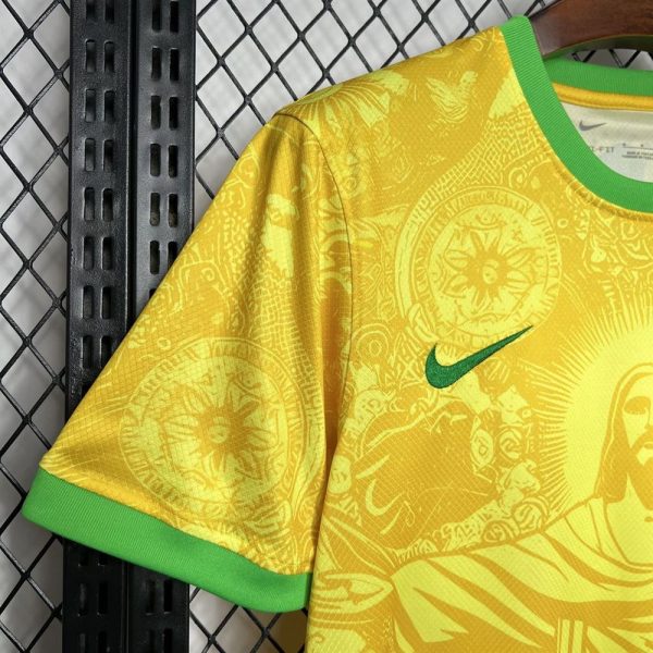 Camiseta de futbol conceptual de brasil 2024 2025