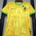 Camiseta de futbol conceptual de brasil 2024 2025