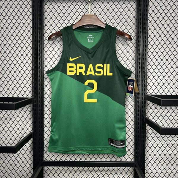 Maillot brésil 2 yago nba basket