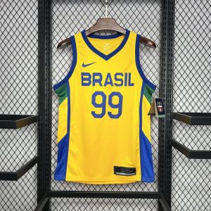 Maillot Brésil 99 L. DIAS NBA Basket