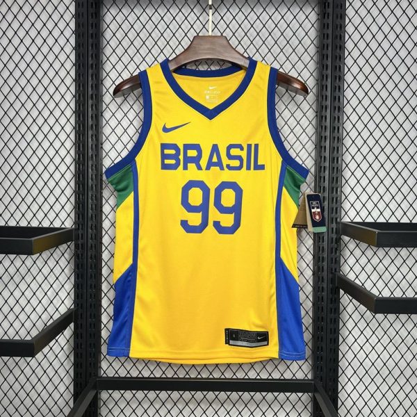 Maillot brésil 99 l. Dias nba basket