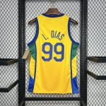 Maillot Brésil 99 L. DIAS NBA Basket