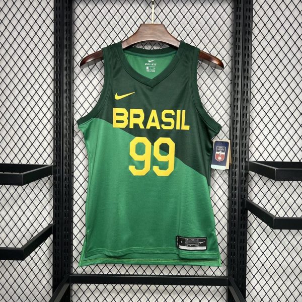 Maillot brésil 99 l. Dias nba basket