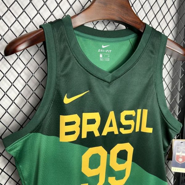 Maillot brésil 99 l. Dias nba basket