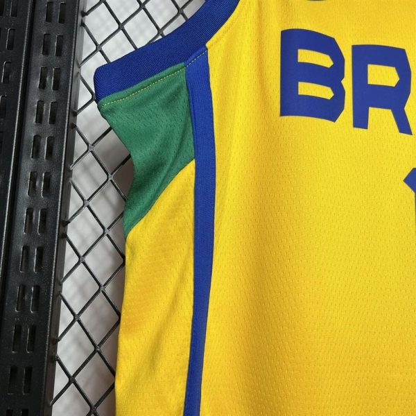 Maillot brésil 11 l. Gui santos nba basket