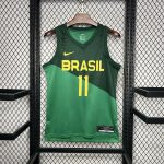 Brazil Jersey 11 L. GUI SANTOS NBA Basketball