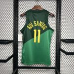 Brazil Jersey 11 L. GUI SANTOS NBA Basketball