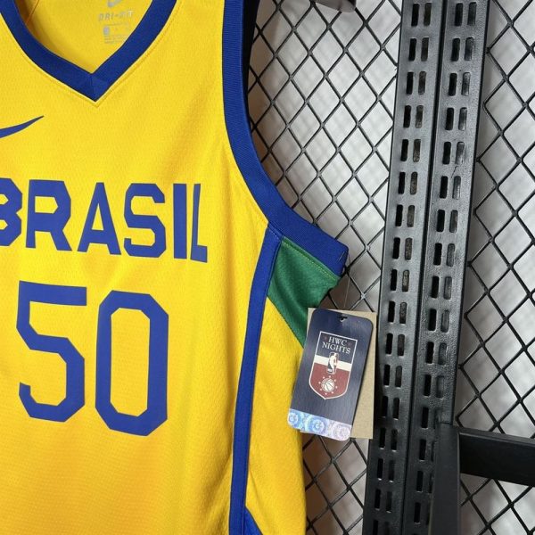 Maillot brésil 50 caboclo nba basket