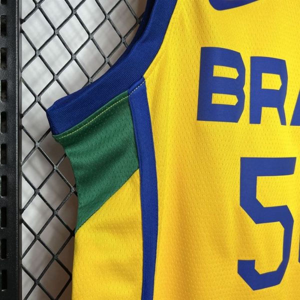 Maillot brésil 50 caboclo nba basket