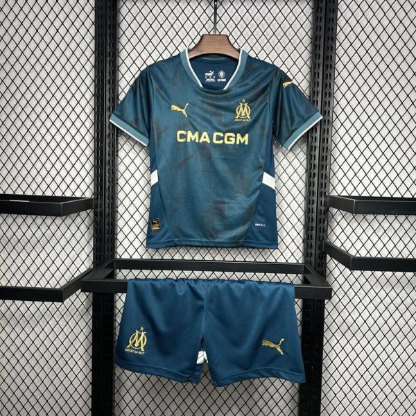 Kit enfant olympique de marseille om 2024 2025 extérieur