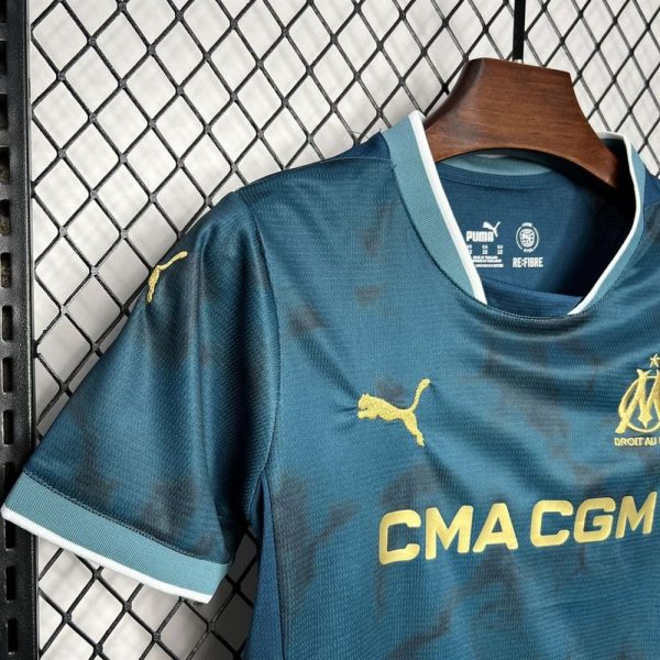 Kit enfant olympique de marseille om 2024 2025 extérieur