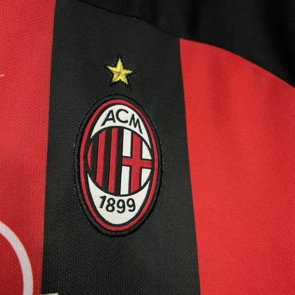 Ac milan maillot foot 2000 2002 retro