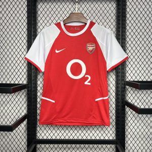 Arsenal maillot foot 2002 2004 Retro