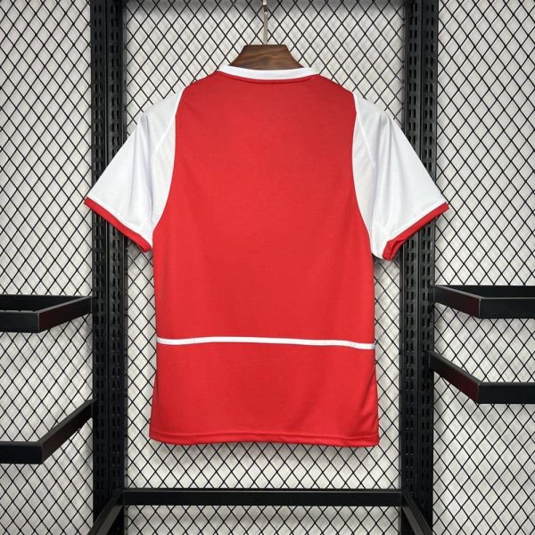 Arsenal maillot foot 2002 2004 retro