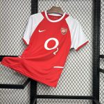 Arsenal maillot foot 2002 2004 Retro