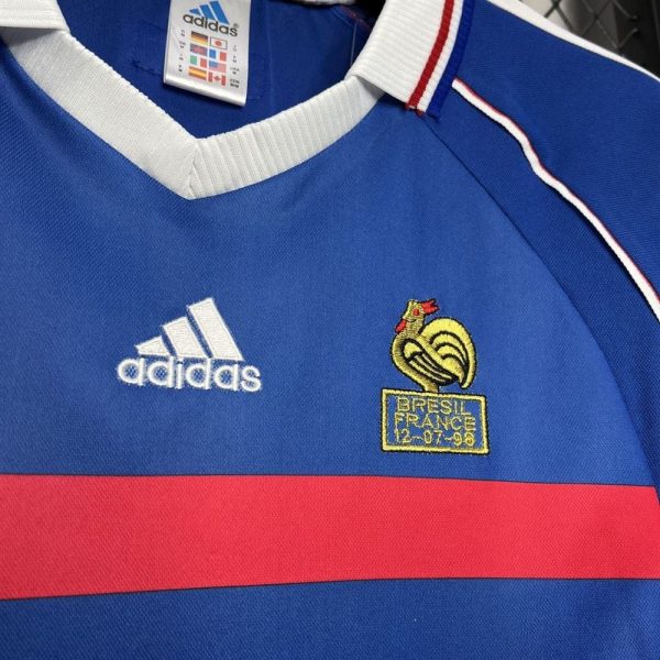 Équipe de france maillot foot 1998 retro