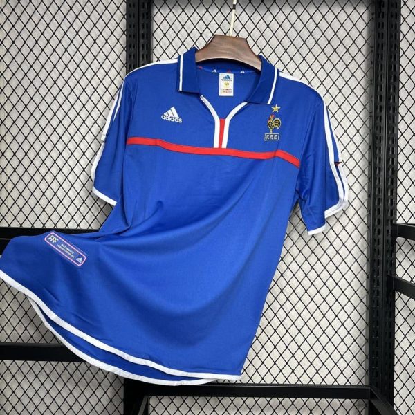 Équipe de france maillot foot 2000 retro