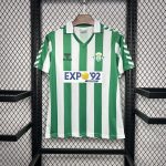 Real Betis maillot foot 1988 1989 retro