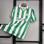 Real Betis maillot foot 1988 1989 retro