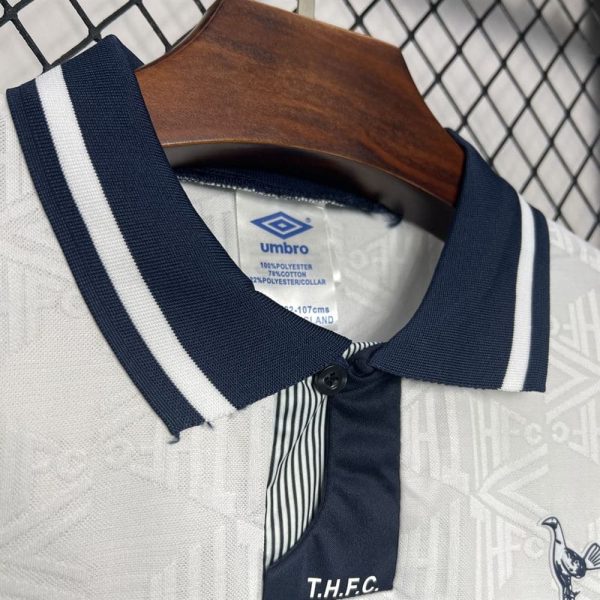 Tottenham maillot foot 1992 1994 retro