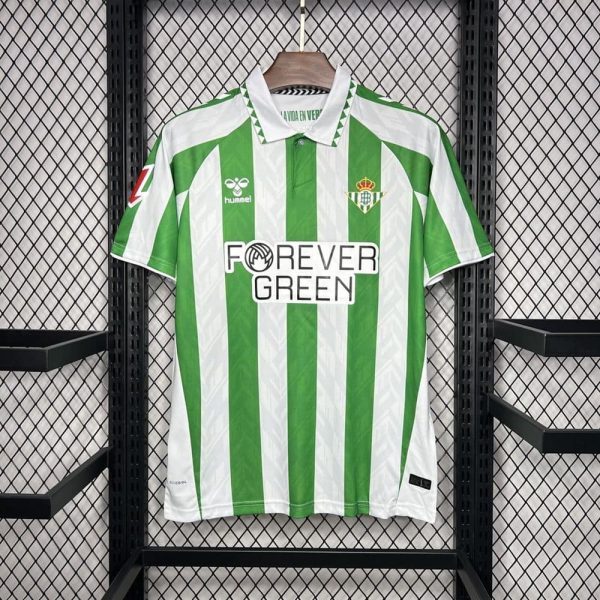 Real betis maillot foot 2024 2025 domicile