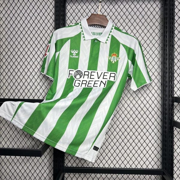 Real betis maillot foot 2024 2025 domicile