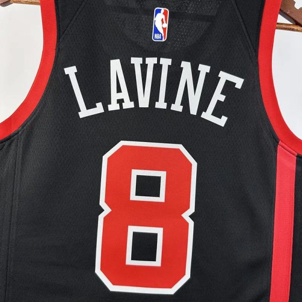 Maillot chicago bull lavine 8 nba basket 2023 2024