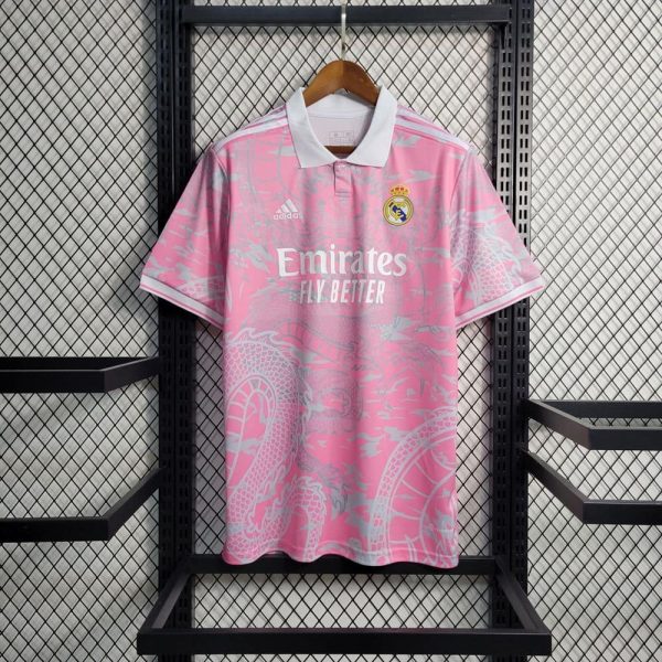 Real madrid maillot concept rose