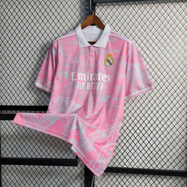 Real madrid maillot concept rose