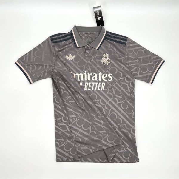 Real madrid maillot foot third noir 2024 2025