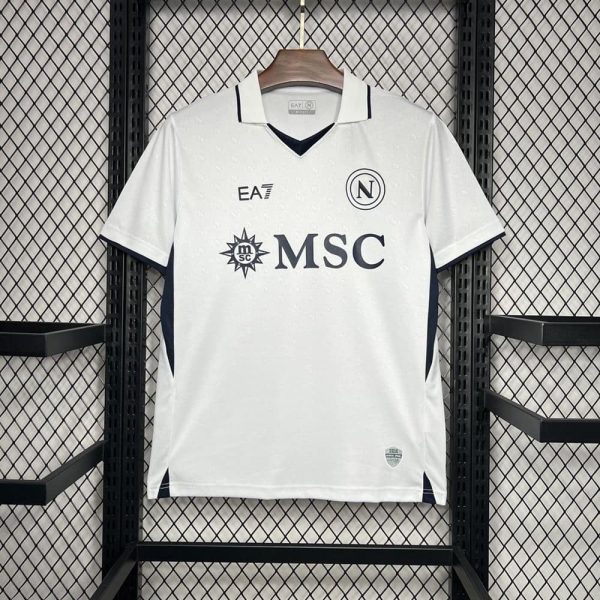 Naples maillot foot extérieur 2024 2025 blanc