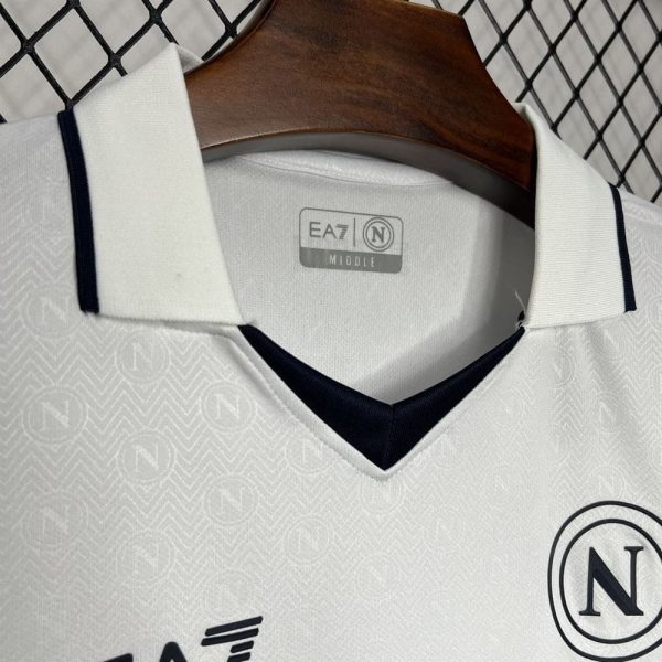 Naples maillot foot extérieur 2024 2025 blanc