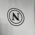 Naples maillot foot extérieur 2024 2025 blanc