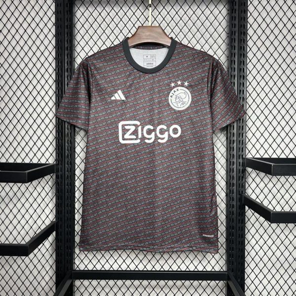 Ajax amsterdam maillot foot prématch 2024 2025