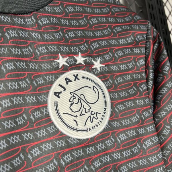 Ajax amsterdam maillot foot prématch 2024 2025