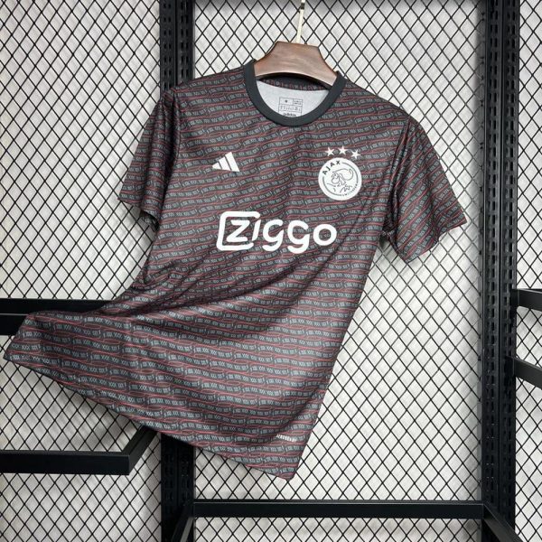 Ajax amsterdam maillot foot prématch 2024 2025