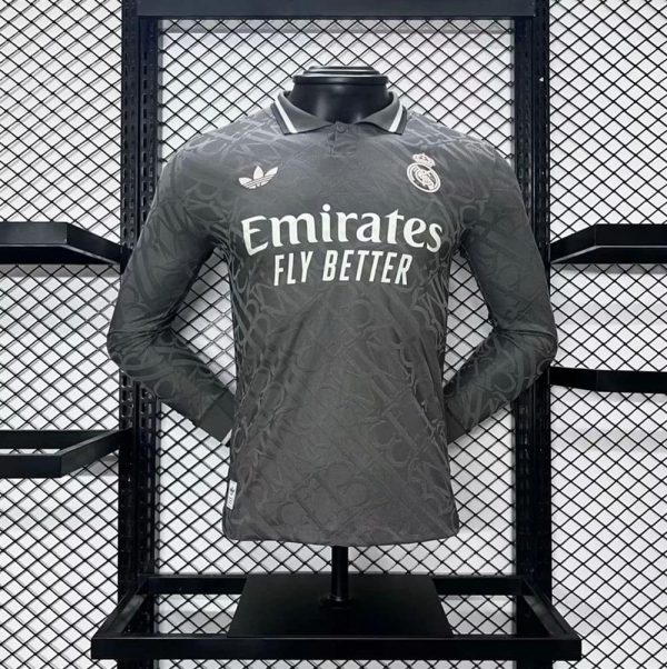 Real madrid maillot foot third away 204 2025  manches longues