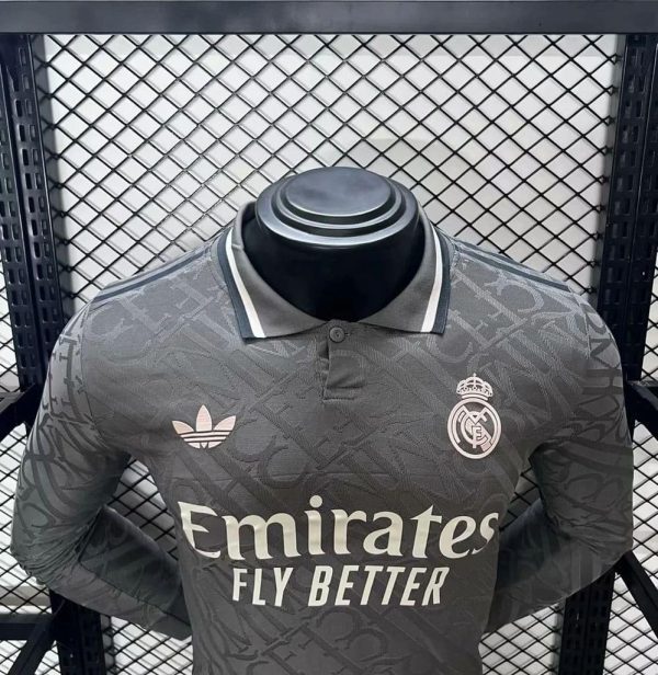 Real madrid maillot foot third away 204 2025  manches longues