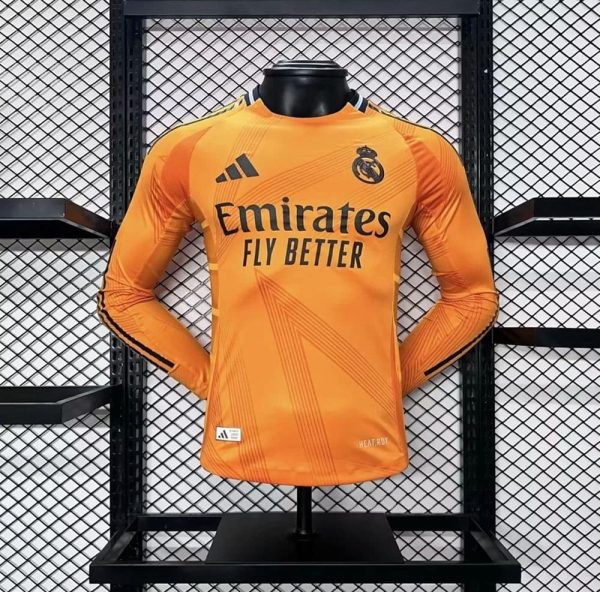 Real madrid maillot foot away 204 2025  manches longues