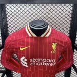 Liverpool  maillot foot domicile 204 2025  Manches Longues