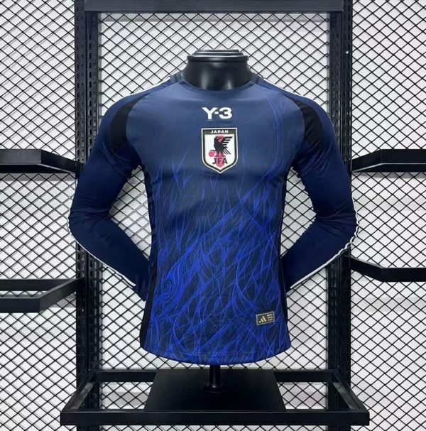 Japon maillot foot domicile 204 2025  manches longues