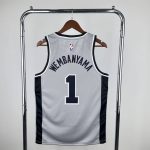 Maillot San Antonio Spurs 1 WEMBANYAMA NBA Basket