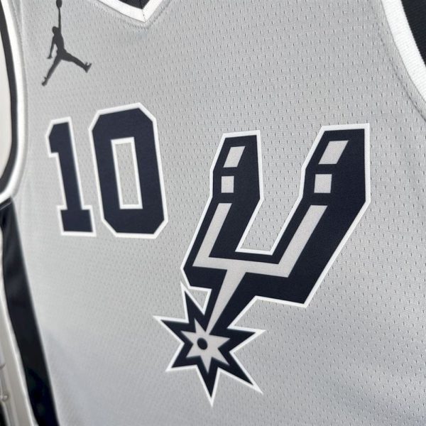 Maillot san antonio spurs 10 sochan nba basket