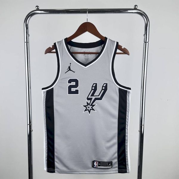 Maillot san antonio spurs 2 leonard nba basket